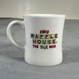 Waffle House The Big Mug Christmas Coffee Cup 2012 Tuxton Holiday Collectible